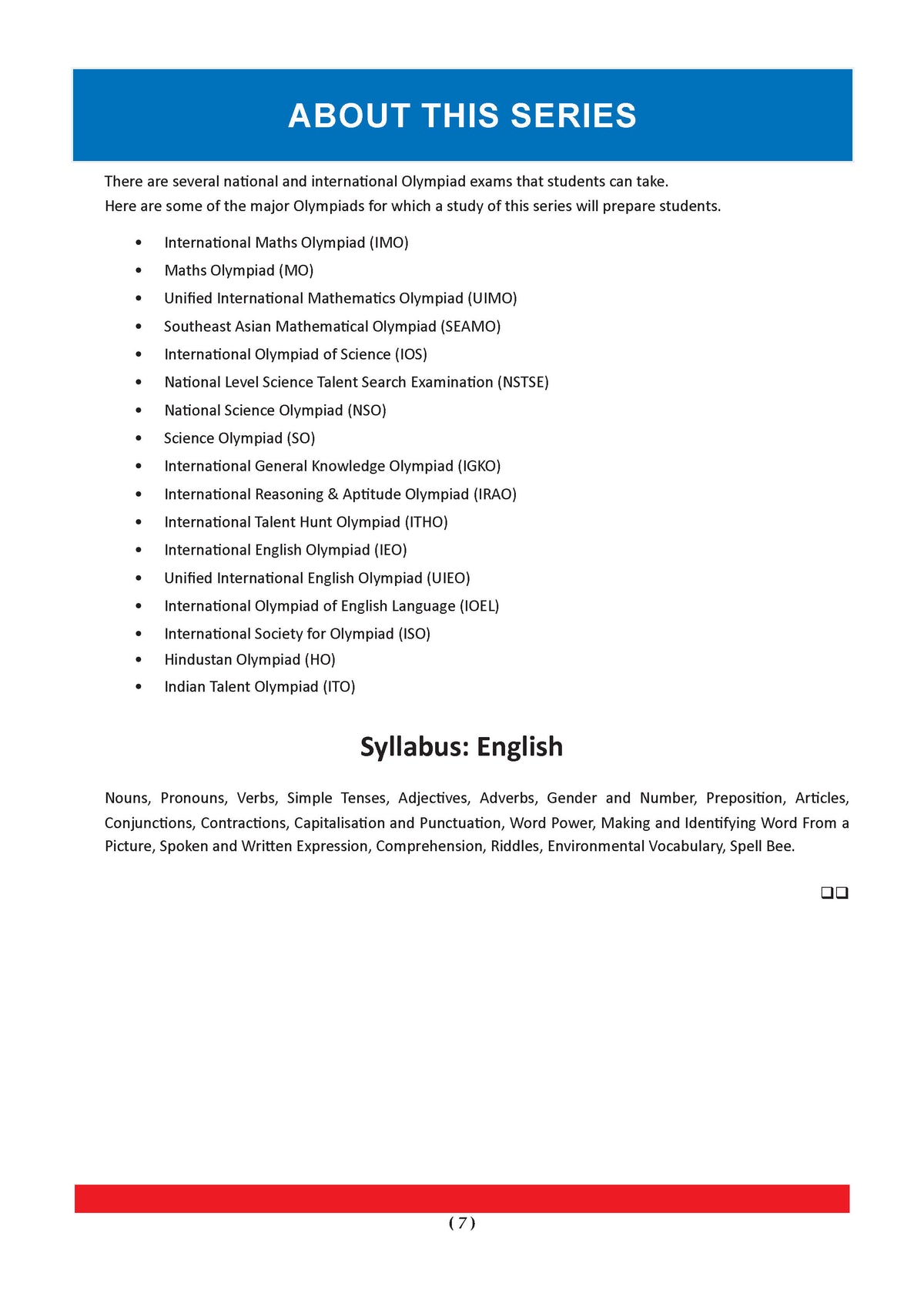 One For All Olympiads Workbook Class 2 English | Questions for SOF IEO & Other Olympiad Exams 2026 | With Sample Practice Papers & Oswaal.AI