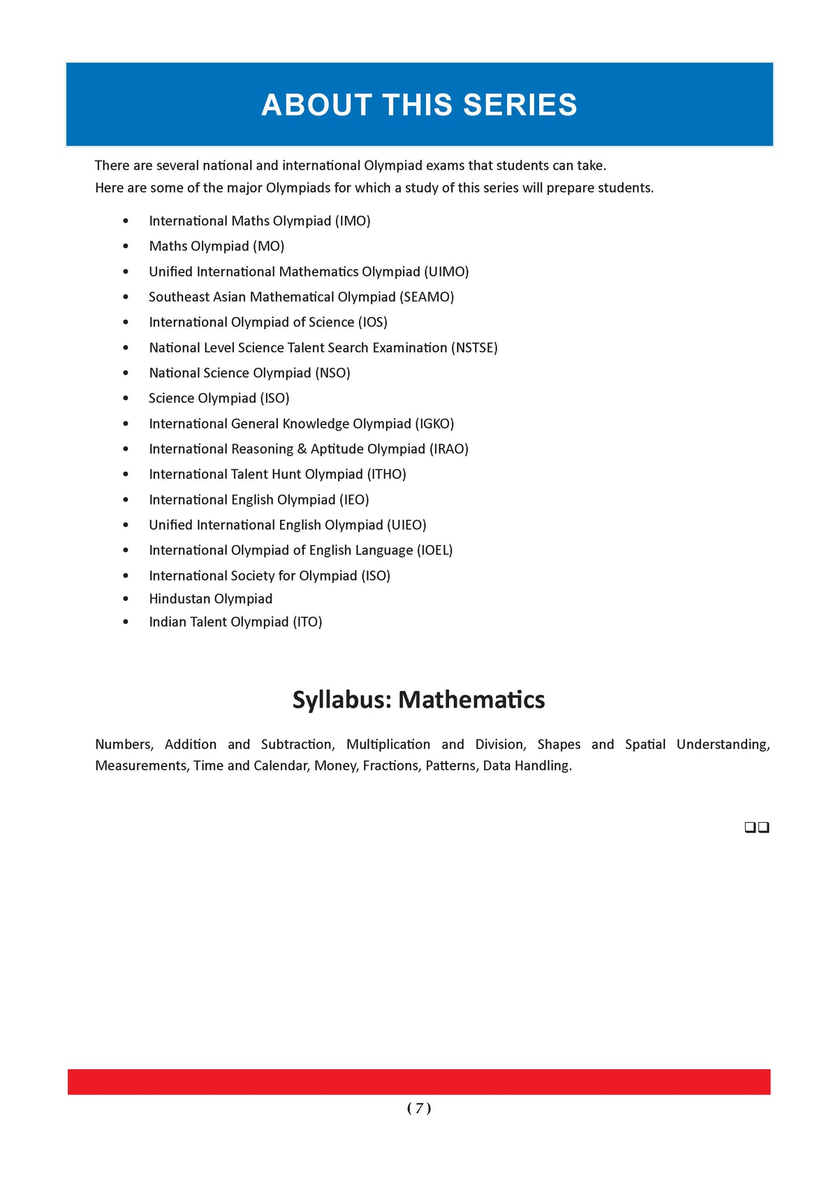 One For All Olympiad Workbook Class 2 (Set of 3 Books) Maths, Science & English For 2026 Exam