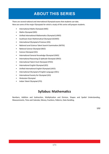 One For All Olympiad Workbook Class 2 (Set of 3 Books) Maths, Science & English For 2026 Exam