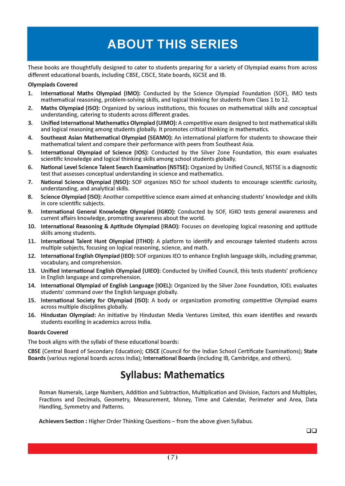 Oswaal One for All Olympiads | Class 4 Maths, Science, English | Chapter-wise Previous Years' Solved Papers | Prep-Guide With Level 1, 2 & Achievers Section (Set of 3 Books) For 2026 Exam