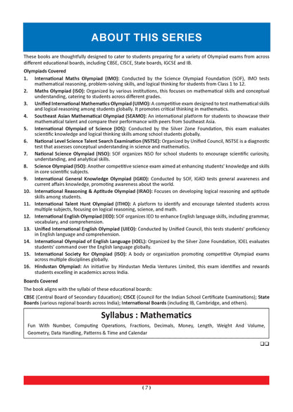 One for All Olympiads | Class 3 Maths, Science, English, GK | Chapter-wise Previous Years' Solved Papers | Prep-Guide With Level 1, 2 & Achievers Section (Set of 4 Books) For 2026 Exam