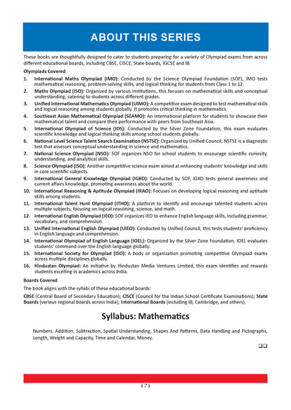 Oswaal One for All Olympiads | Class 1 Maths, Science, English | Chapter-wise Previous Years' Solved Papers | Prep-Guide With Level 1, 2 & Achievers Section (Set of 3 Books) For 2026 Exam