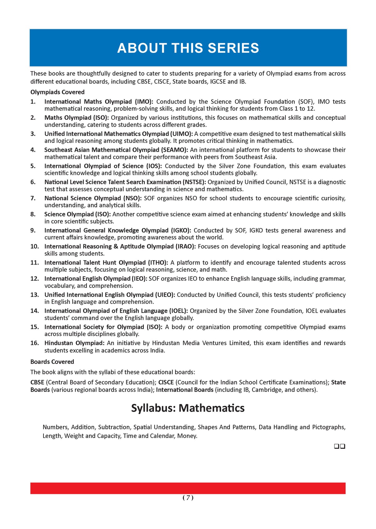 One For All Olympiads Class 1 Maths Prep-Guide | Chapter-wise Previous Years' Solved Papers + Workbook (Set of 2 Books) | Questions for SOF IMO & Other Olympiad Exams 2026