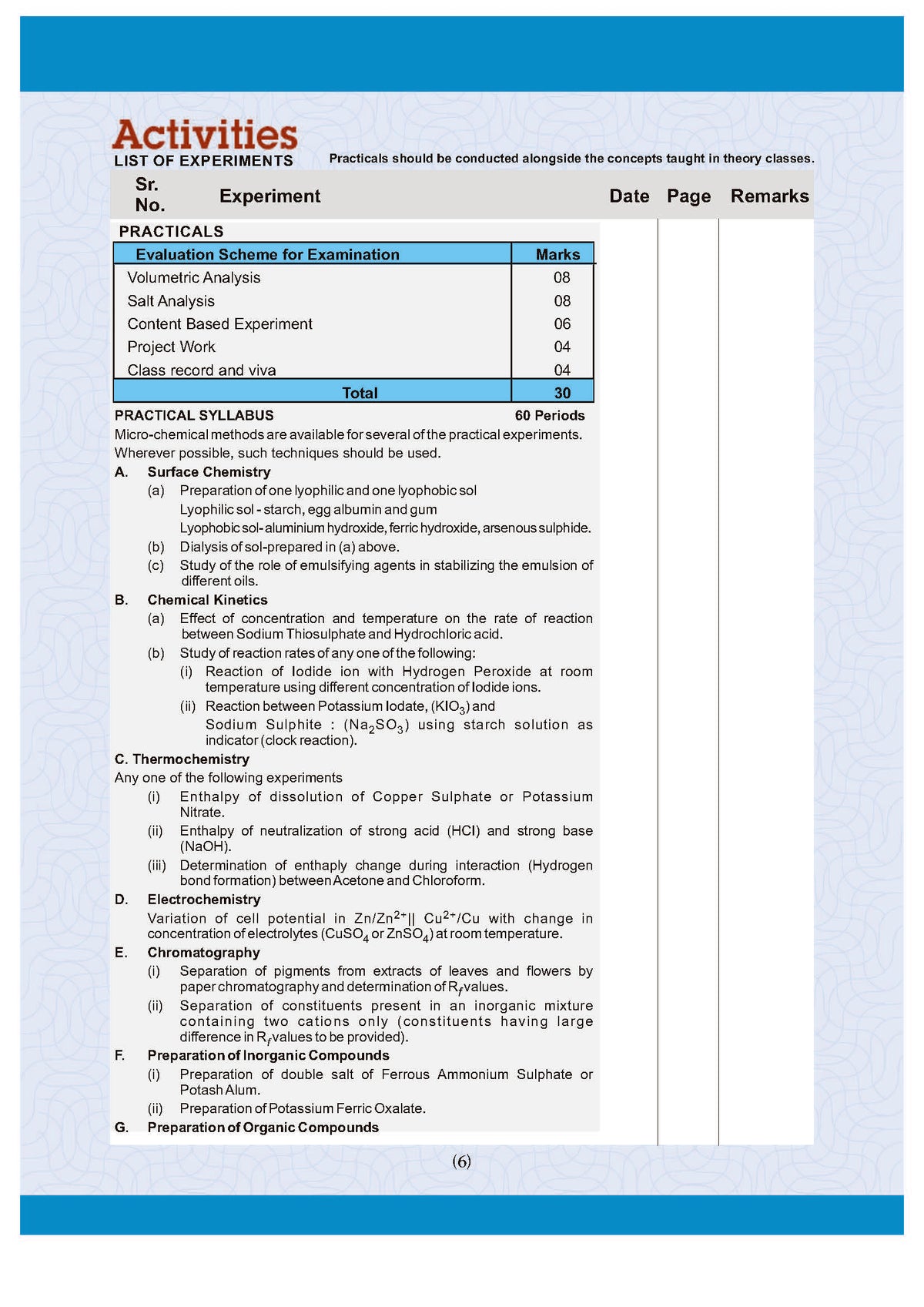 CBSE Laboratory Manual Class 12 Chemistry Book ( Latest Edition) - Oswaal Books