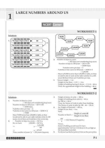 NCERT & CBSE ONE FOR ALL WORKBOOK Mathematics(Ganita Prakash) Class 7 - Oswaal Books