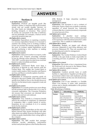 ICSE 10 Previous Years' Solved papers | Year-wise (2017-2026) |Class-10 | Commercial Studies | For 2027 Exam | Oswaal AI