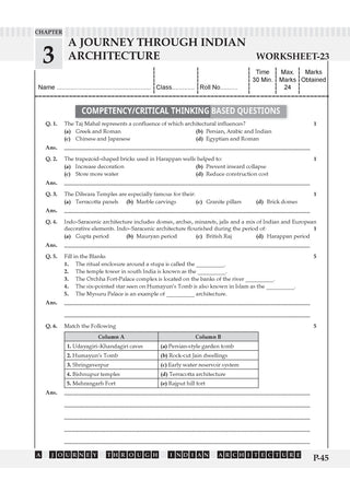 One For All Workbook Class 8 Social Science Part-2 | NCERT & CBSE | Exploring Society India and Beyond | NCF Compliant | Competency-Based Assessment & Practice