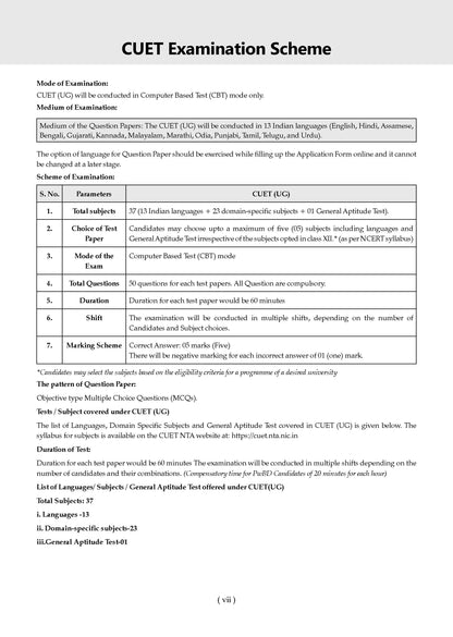 Oswaal NTA CUET (UG) Chapter-wise Solved Papers Question Bank | Samanya Yogyata Parikshan | PYQs (2021 – 2026) NCERT aligned MCQs | With Solved Paper 2026 | For 2027 Exam | With Oswaal AI