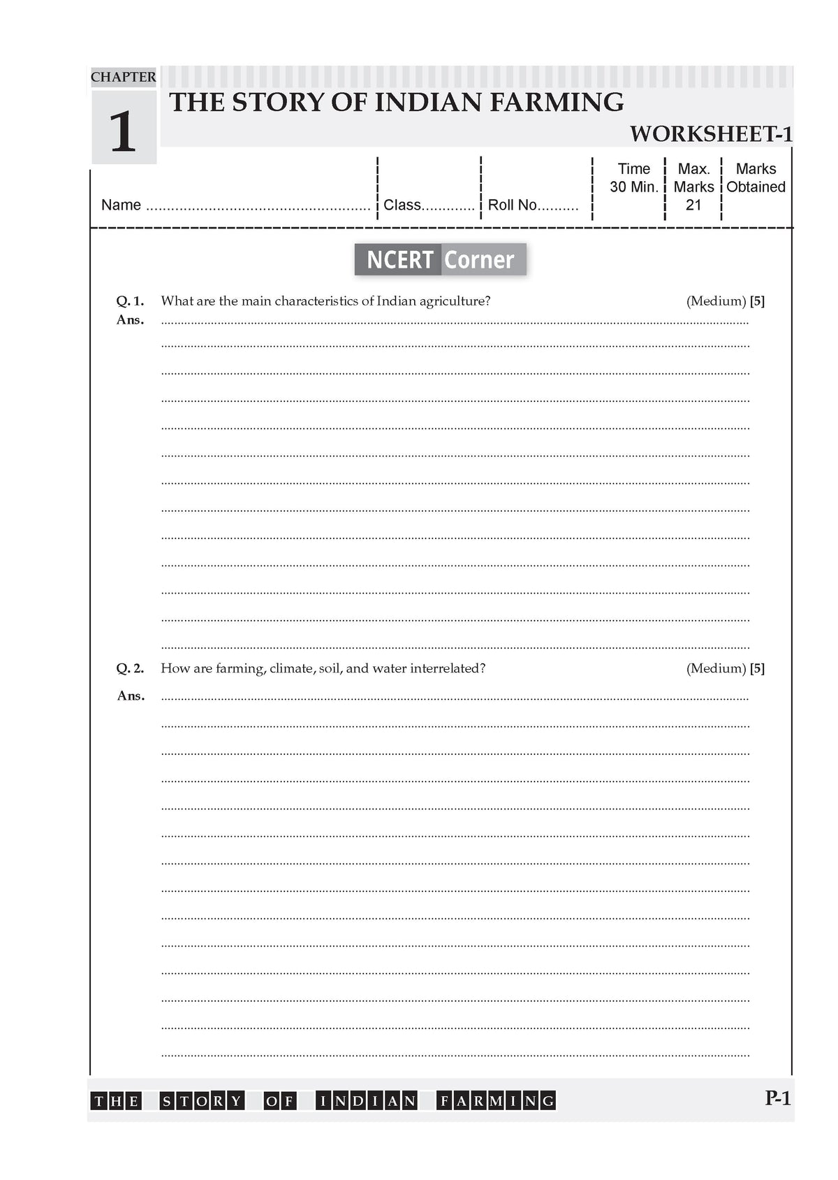 Oswaal One For All Workbook Class 7 Social Science Part-2 | NCERT & CBSE | Latest Exploring Society: India and Beyond | NCF Compliant | Competency-Based Assessment, Concept Building & Map Practice