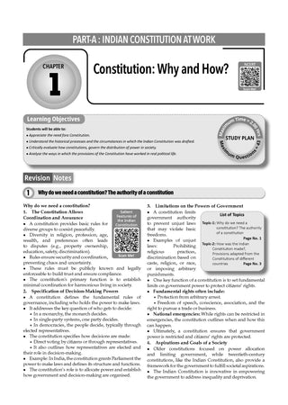 CBSE Question Bank Political Science Chapter-wise & Topic-wise Class 11 For 2027 Exam with Competency Based Questions & Comprehensive NCERT coverage