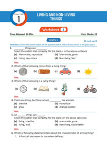 One For All Olympiad Workbook Class 1 Science For 2024-25 Exam