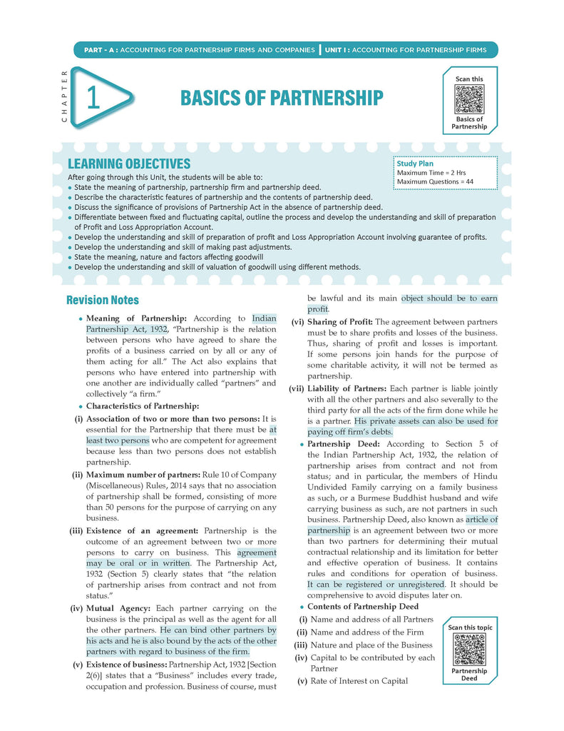 CBSE Question Bank Chapterwise and Topicwise SOLVED PAPERS Class 12 Accountancy For Exam 2026