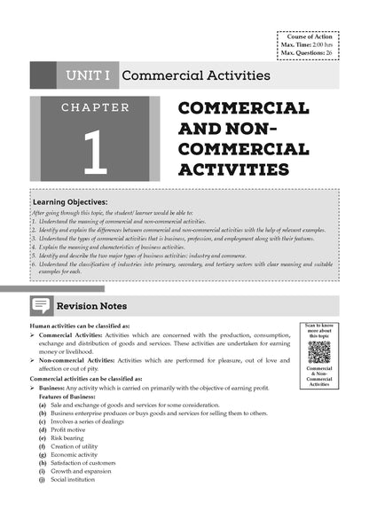 ICSE Question Bank Commercial Studies Class 9 For 2027 Exam | Chapter-wise & Topic-wise Revision Notes | Competency-focused Questions | Aligned with latest Syllabus & Exam Pattern