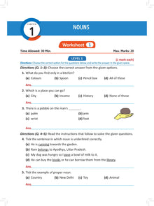 One For All Olympiad Workbook Class 1 English For 2024-25 Exam