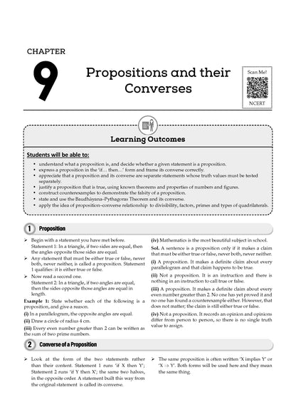 Oswaal CBSE NCERT Class 9 Textbook Solutions Mathematics Part-2 (Ganita Manjari) (Latest NCERT) | Revision Notes, Mind Maps, Solved Intext & Exercise Questions | Oswaal AI
