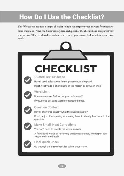 Oswaal William Shakespeare's Julius Caesar Workbook with Solutions ICSE 9 & 10