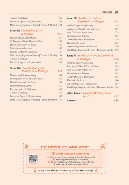 Oswaal Julius Caesar - Textbook with Paraphrases (ICSE 9 & 10) - Oswaal Books