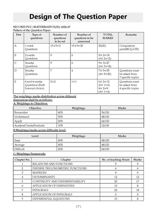 Karnataka II PUC Chapter-wise & Topic-wise Question Bank Class 12 Mathematics | 1550+ Questions, Revision Notes, Mind Maps, Mnemonics, Solved PYQs (2026–2017) | 2027 Board Exam | oswaal.ai
