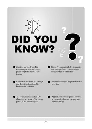 CBSE Class 12 Applied Mathematics Question Bank | Chapter & Topic-wise Solved Papers (2017–2026) | Based on Latest Syllabus (2 April 2026) | Includes 2026 Papers | Mind Maps & Revision Notes | For 2027 Exam