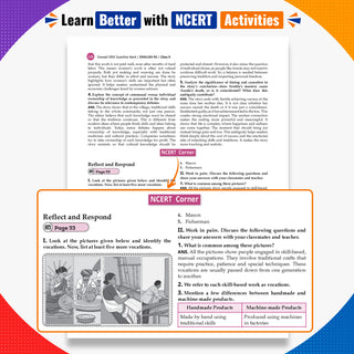 CBSE Class 9 English R1 (Kaveri), Mathematics Part-1 (Ganita Manjari), Science (Exploration) & Social Science Part-1 Question Bank Chapter-wise & Topic-wise (Set of 4 Books) | Based on NCERT