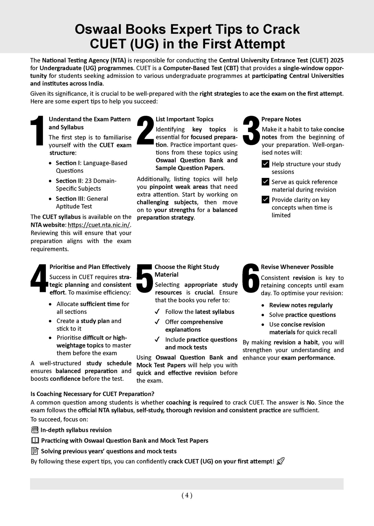 NTA CUET(UG) 5 Mock Test Papers Entrepreneurship For 2026 Exam