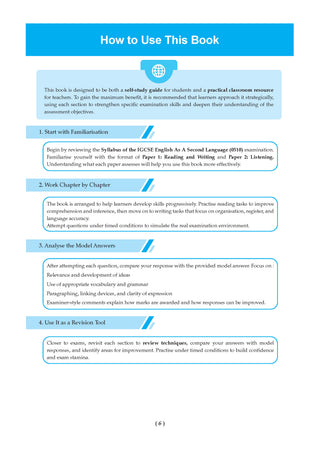 IGCSE Question Bank English As A Second Language (0510) Chapter-wise & Topic-wise Solved Papers For 2026 Exam (Core & Extended Papers)