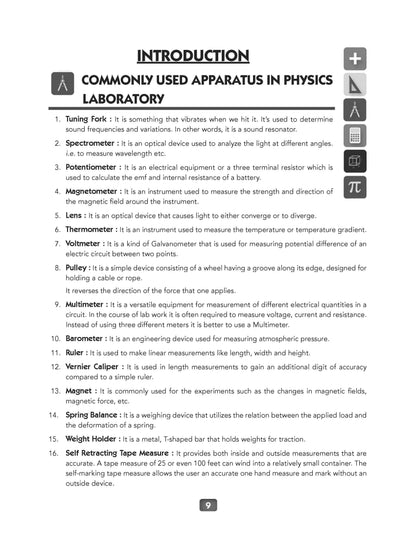 CBSE Laboratory Manual Class 12 Physics Book ( Latest Edition ) - Oswaal Books