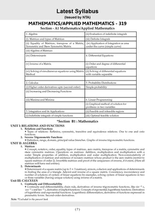 NTA CUET (UG) Chapter-wise Solved Papers Question Bank | Applied Mathematics | PYQs (2022–2026) NCERT aligned MCQs | With Solved Paper 2026 | For 2027 Exam | With Oswaal AI