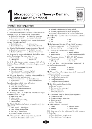 ISC | Topper Notes | Class 12 | Economics with Oswaal.ai