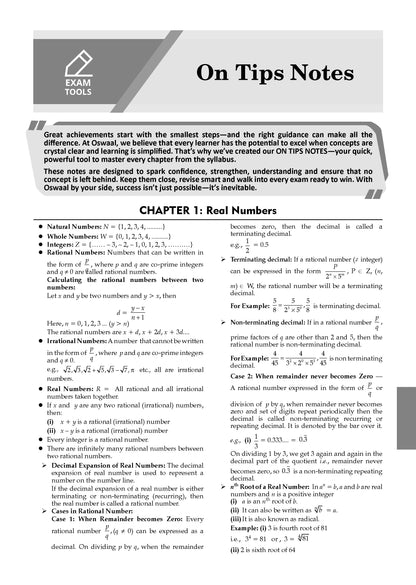 CBSE 10 Sample Question Papers Class 9 Mathematics for 2026 Exam | Strictly as per Latest Syllabus, Recommended by Topper's Includes Solved Papers, Mind Maps, Revision Notes & Competency-Based Qs
