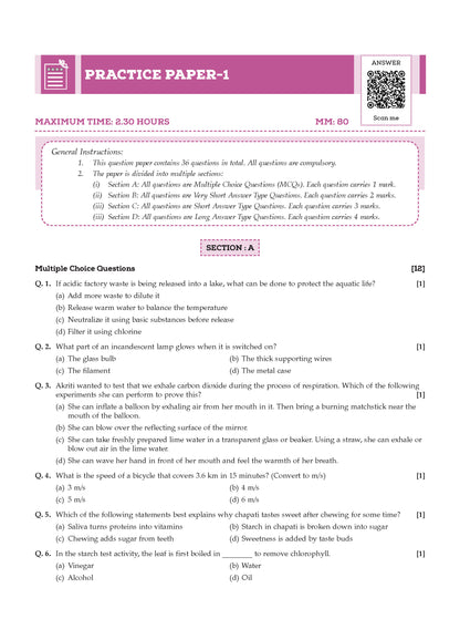 One For All Question Banks NCERT & CBSE Class 7 (Set of 2 Books) Science & Social Science (For Latest Exam)