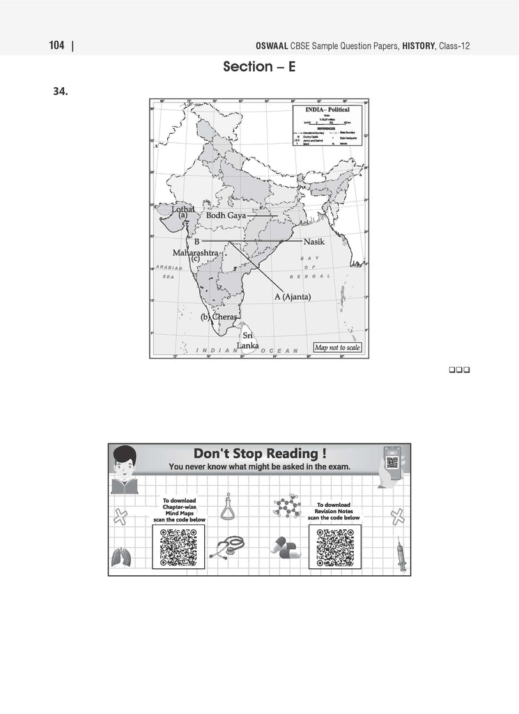 CBSE 25 Humanities Stream Combined Sample Question Papers Class 12 Books English Core, History, Geography, Political Science, Psychology, Sociology (For 2025 Exam)