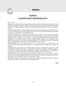 CDS (Combined Defence Services) Chapter-wise & Topic-wise 12 Years' Solved Papers 2014-2025 (I) | Elementary Mathematics | For 2025 Exam