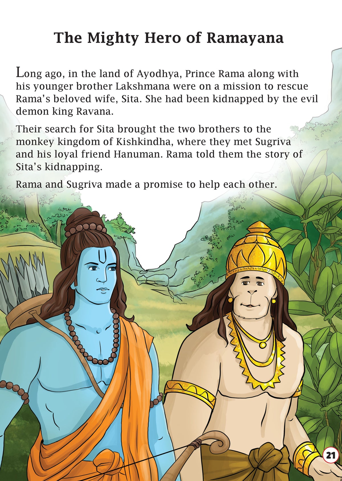 Lil. Legends: Hanuman - Oswaal Books