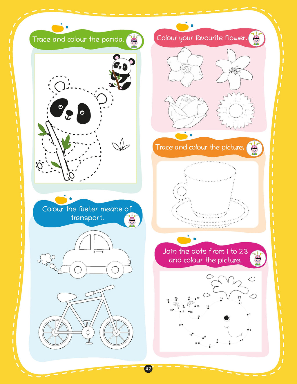 Lil Legends Brain & Math Quest Activity Book for Kids (Age 5+) | 250 ...