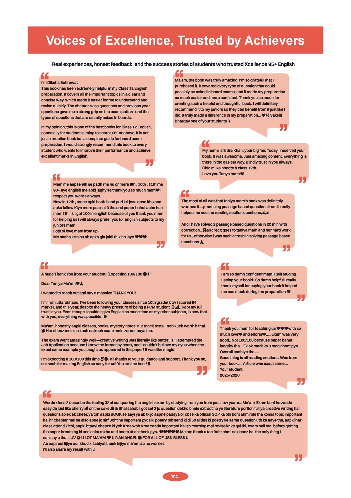Oswaal CBSE Xcellence 95+ English Core Class 12 By Taniya Sharma | 1200+ Practice Qs | Topper's Notes, Mind Maps, Revision Notes | With 2026 Solved Board Papers (For 2027 Board Exam) | Oswaal AI