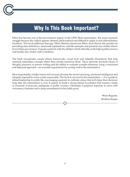 Oswaal Ethics Simplified for UPSC CSE | Ethics, Integrity & Aptitude Book for UPSC (GS Paper IV) | Case Studies & Concept Clarity | By Shubhra Ranjan