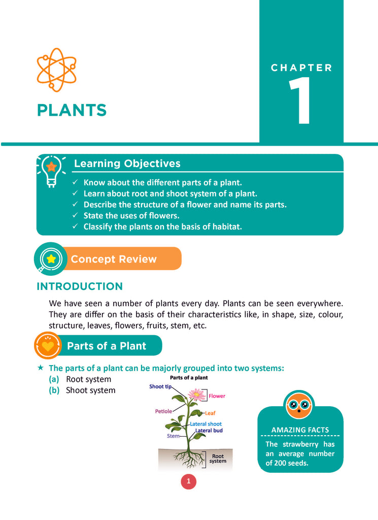 One For All Workbook Concept Wise Class-4 Science (For Latest Exam)