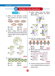 One For All Olympiad Previous Years' Solved Papers Class 4 (Set of 6 Books) Maths, English, Science, Reasoning, Cyber & General Knowledge (For 2024-25 Exam)