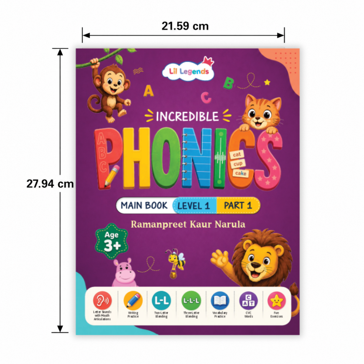 Incredible Phonics for Starters Bundle – 5 Books | Level 1 & 2 Phonics Main Books + Sight Words | Early Reading, Letter Sounds & Word Skills | Learning Books for Ages 3–4+