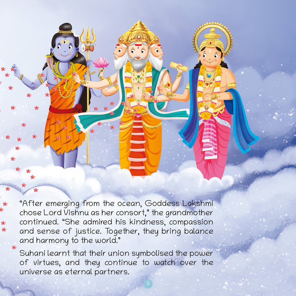 Mythology Board Books | Stories of Goddess Lakshmi & Lord Ganesha | For ...