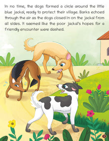 Short Illustrated Panchtantra Stories for Kids 2+ |The Blue Jackal | Lil Legends by Oswaal Books