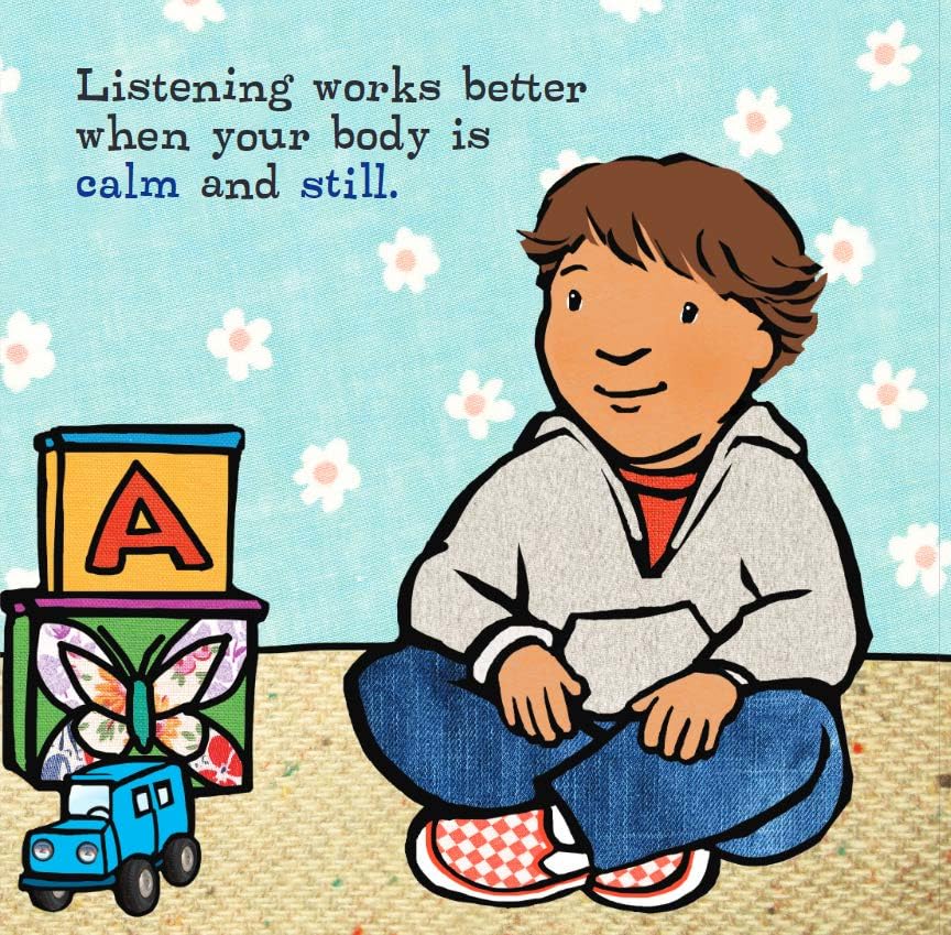Listening Time (Toddler Tools Series) â€” Gentle Board Book for Toddlers (Ages 1â€“3 yrs) | Build Focused Listening & Following-Directions Skills | by Free Spirit Publishing