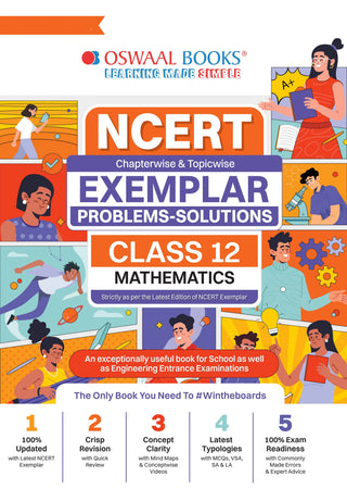 NCERT Exemplar (Problems - Solutions) Class 12 Mathematics Book For Latest Board Exam