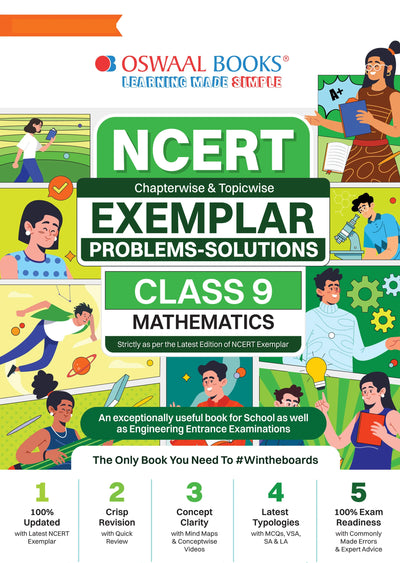 NCERT Exemplar (Problems - Solutions) Class 9 Mathematics Book For Latest Exam