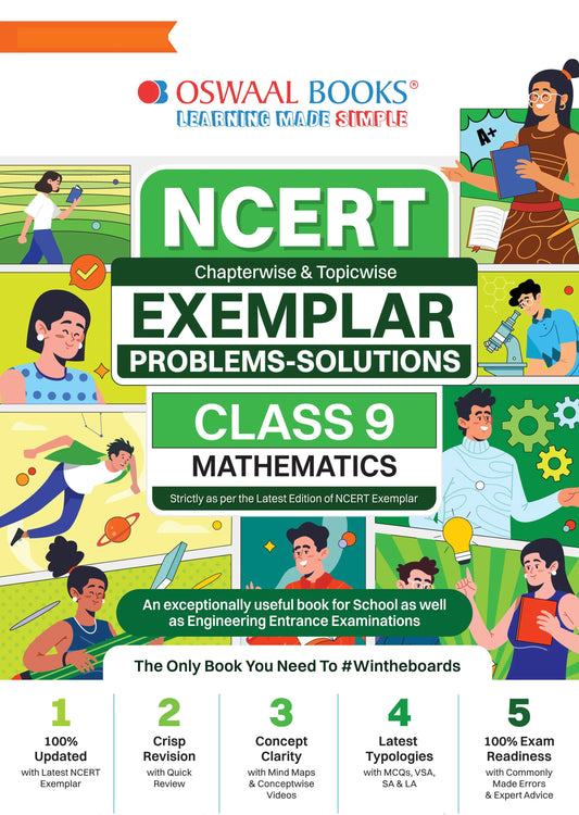 NCERT Exemplar (Problems - Solutions) Class 9 Mathematics Book For Latest Exam