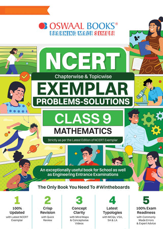 NCERT Exemplar (Problems - Solutions) Class 9 Mathematics Book For Latest Exam