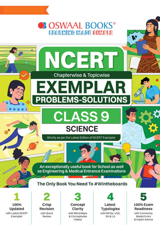 NCERT Exemplar (Problems - Solutions) Class 9 Science Book For Latest Exam