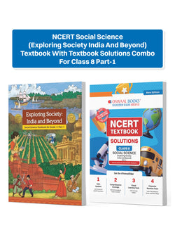 NCERT Social Science (Exploring Society India And Beyond) Textbook & Textbook Solutions Combo For Class 8 | With Mind Maps & Mock Papers | All Topics Covered | Set of 2 Books (For 2026-27 Exam)