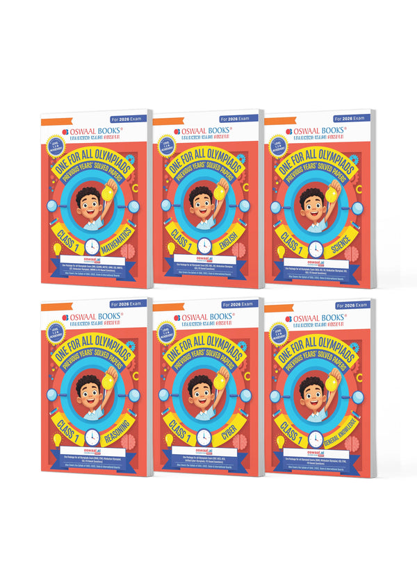 Olympiad Previous Years' Solved Papers Classes 1 to 8 | Buy Now ...